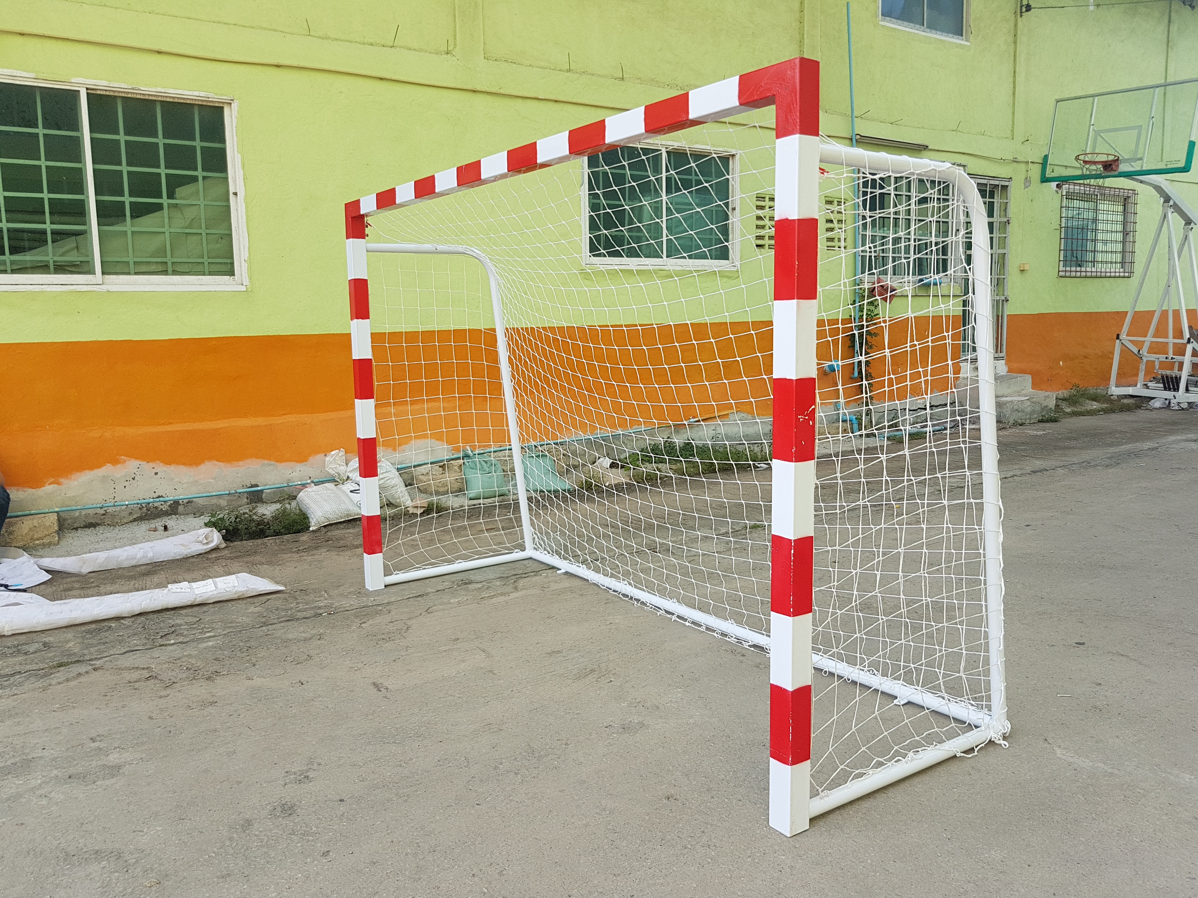 Futsal soccor goal joint and screw