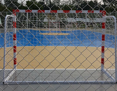 Futsal soccor goal joint and screw